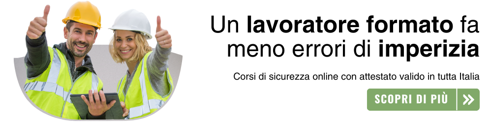 Un lavoratore formato compie meno errori di imperizia