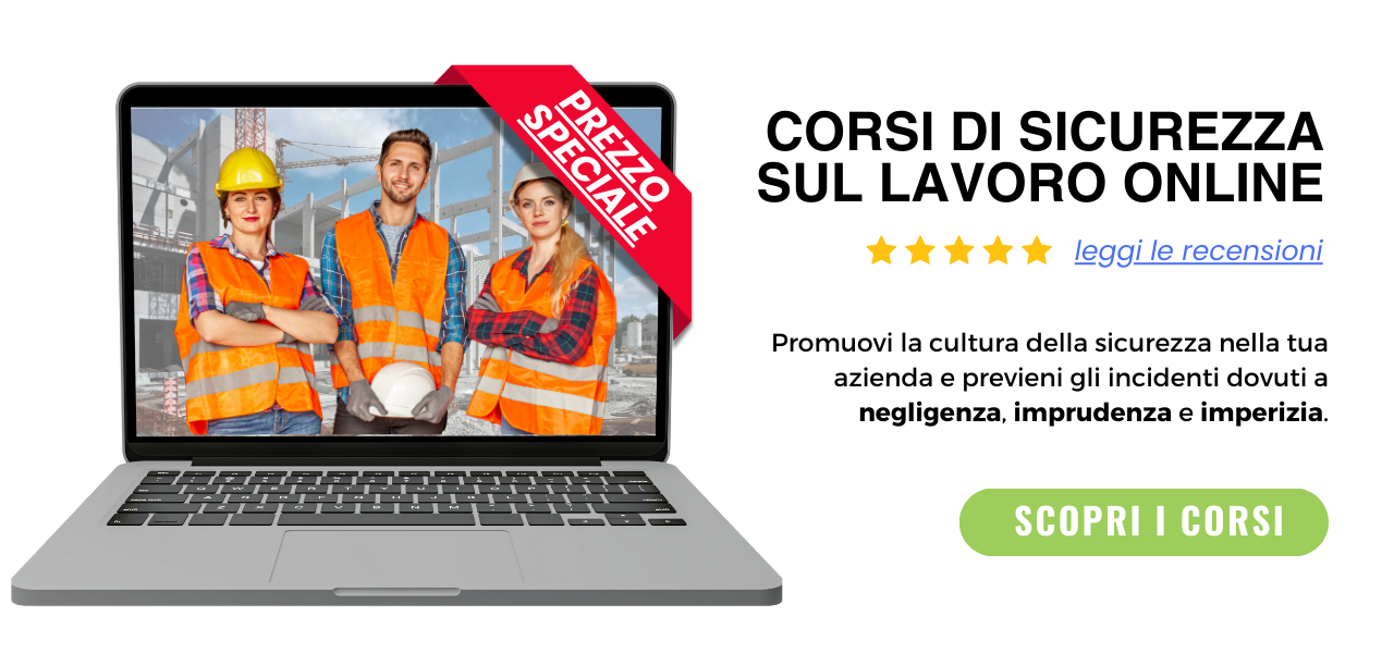 Corsi di sicurezza sul lavoro online per tutte le categorie di rischio.